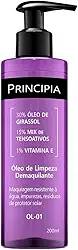 PRINCIPIA, Óleo de Limpeza Demaquilante Facial 30% Óleo de Girassol + 1% Vitamina E OL-01 200 ml