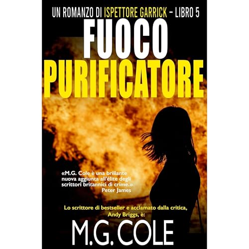 FUOCO PURIFICATORE Audiolibro Por M.G. Cole arte de portada