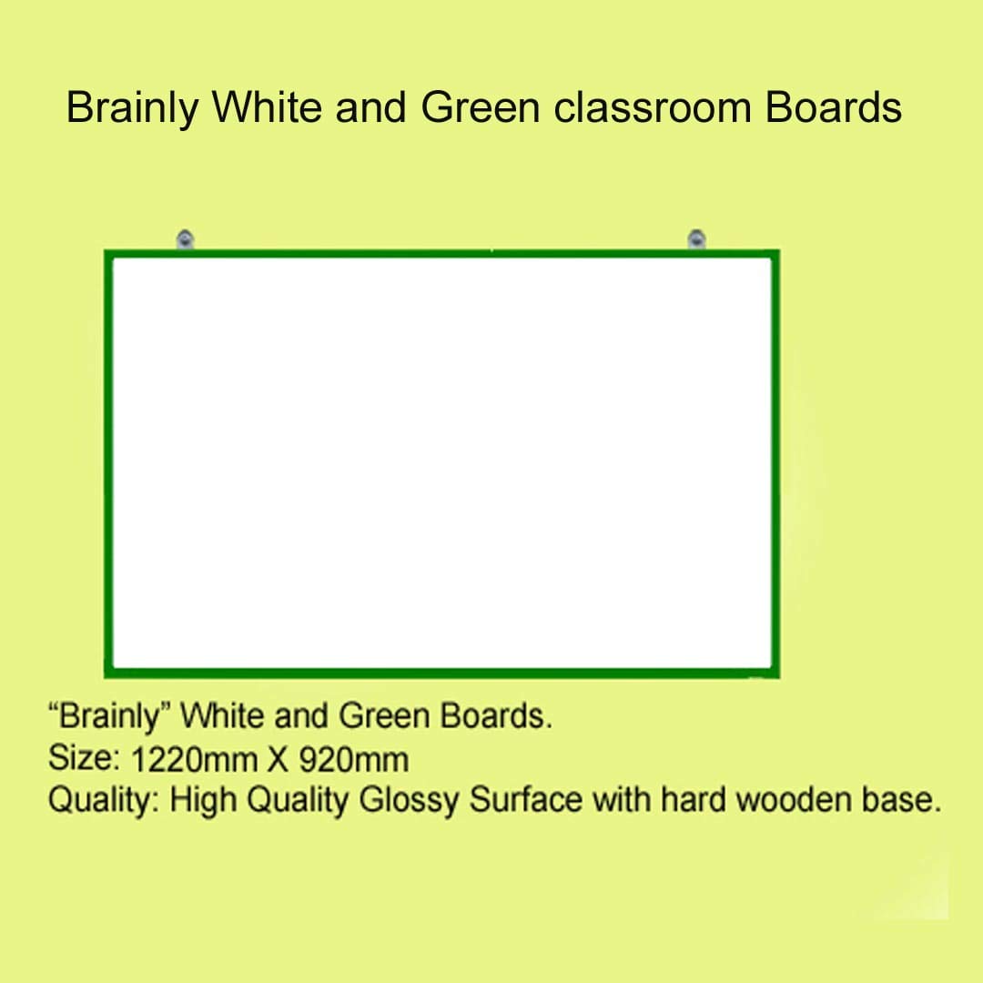 Brainly Wooden Board (White, 1220 X 920)
