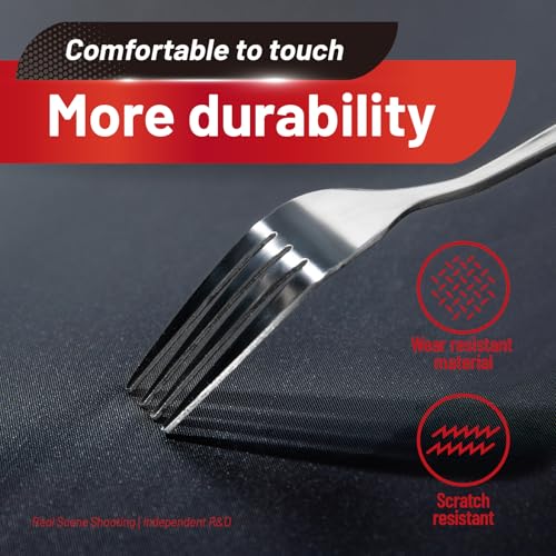 Image of Plastic Tablecloth Roll, 210 Ft x 54 in Black Plastic Table Cloth Disposable Table Cover Roll, Premium PEVA Material, Waterproof with Cutter, Ideal for Banquets, Festivals, Parties
