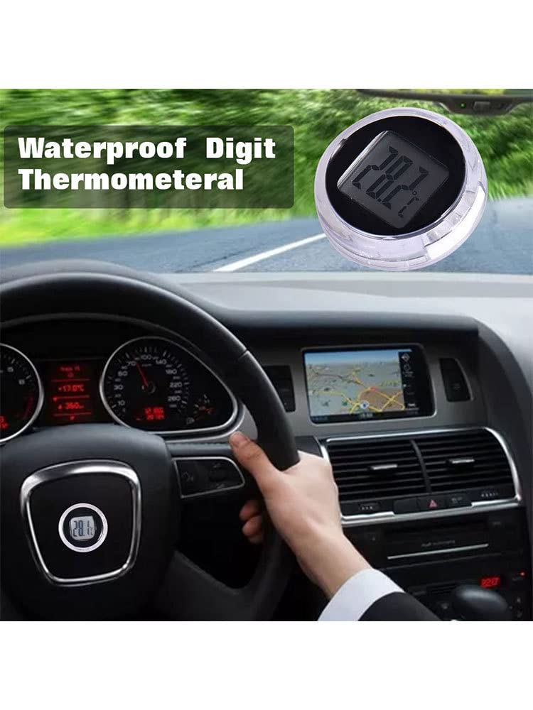 Termometro Digitale Per Moto - Impermeabile, Con Adesivo 3M | Display Chiaro, Ideale Per Esterno - Foto 11