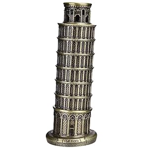 Cutbar 6 Inch Empire State Building Statue Metal World Building Statues Collection Model Home Desk Decoration (Bronze)