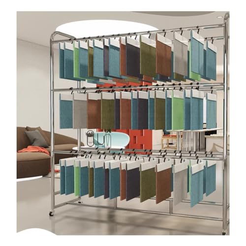 Rack rouleaux tissu en acier pour protéger et déplacer vos textiles