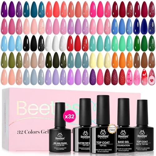 Beetles Summer Gel Polish Set 32 Colors