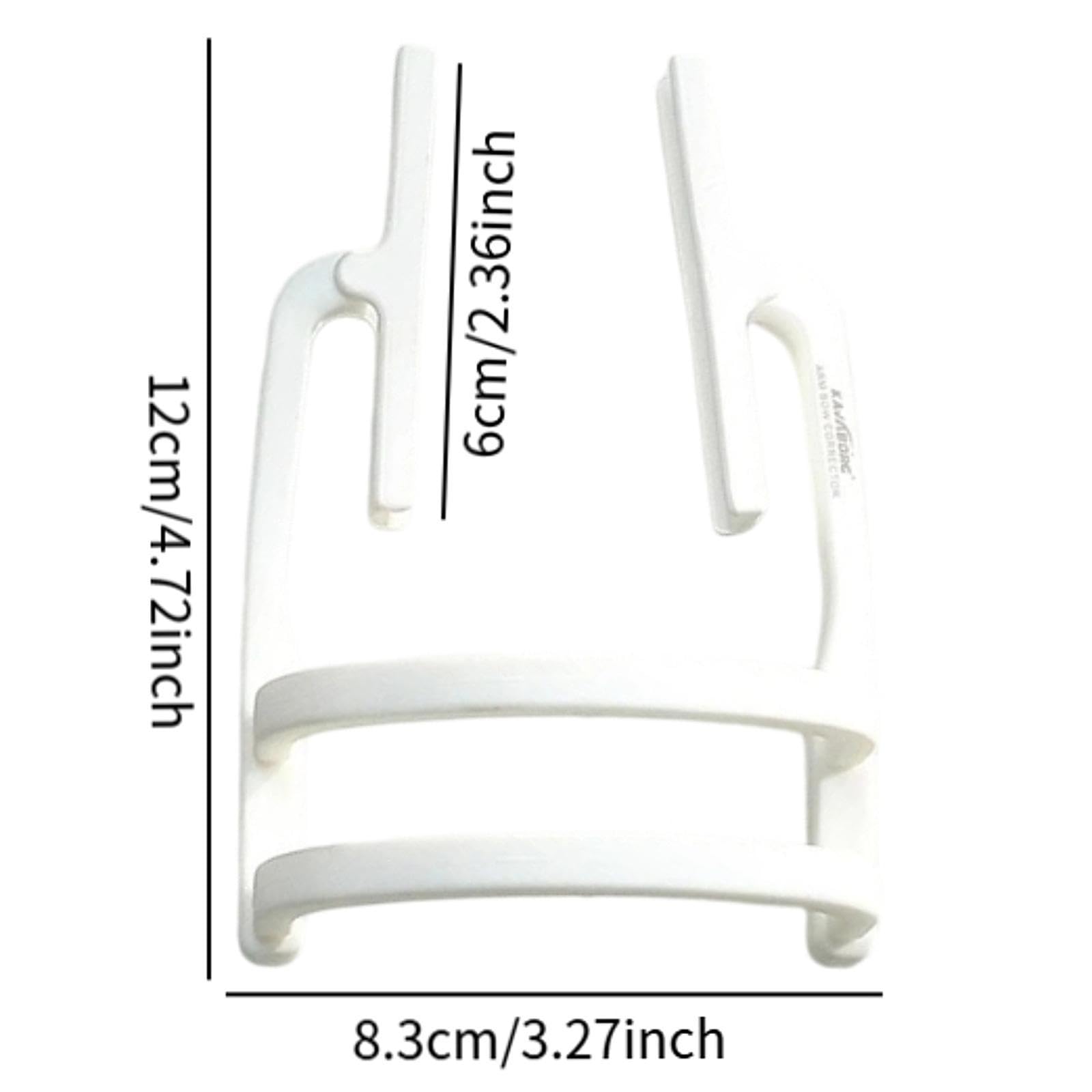 perfeclan Enderezador de arco para, colimador, enderezador, ayuda de aprendizaje, herramienta de guía, ajustador de arco, correcto para el músico, Blanco