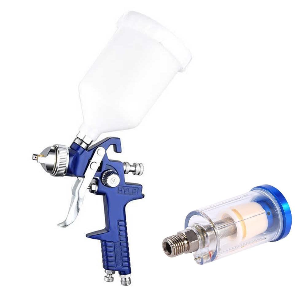 See full amazon price history chart for HVLP Paint Spray Gun 1.4mm Brass Nozzle with Air Filter 1/4 HVLP Paint Spray Gun 1.4mm Brass Nozzle with Air Filter 1/4 (B0BQ7DVXKV) Amazon Price History, Amazon Price Tracker