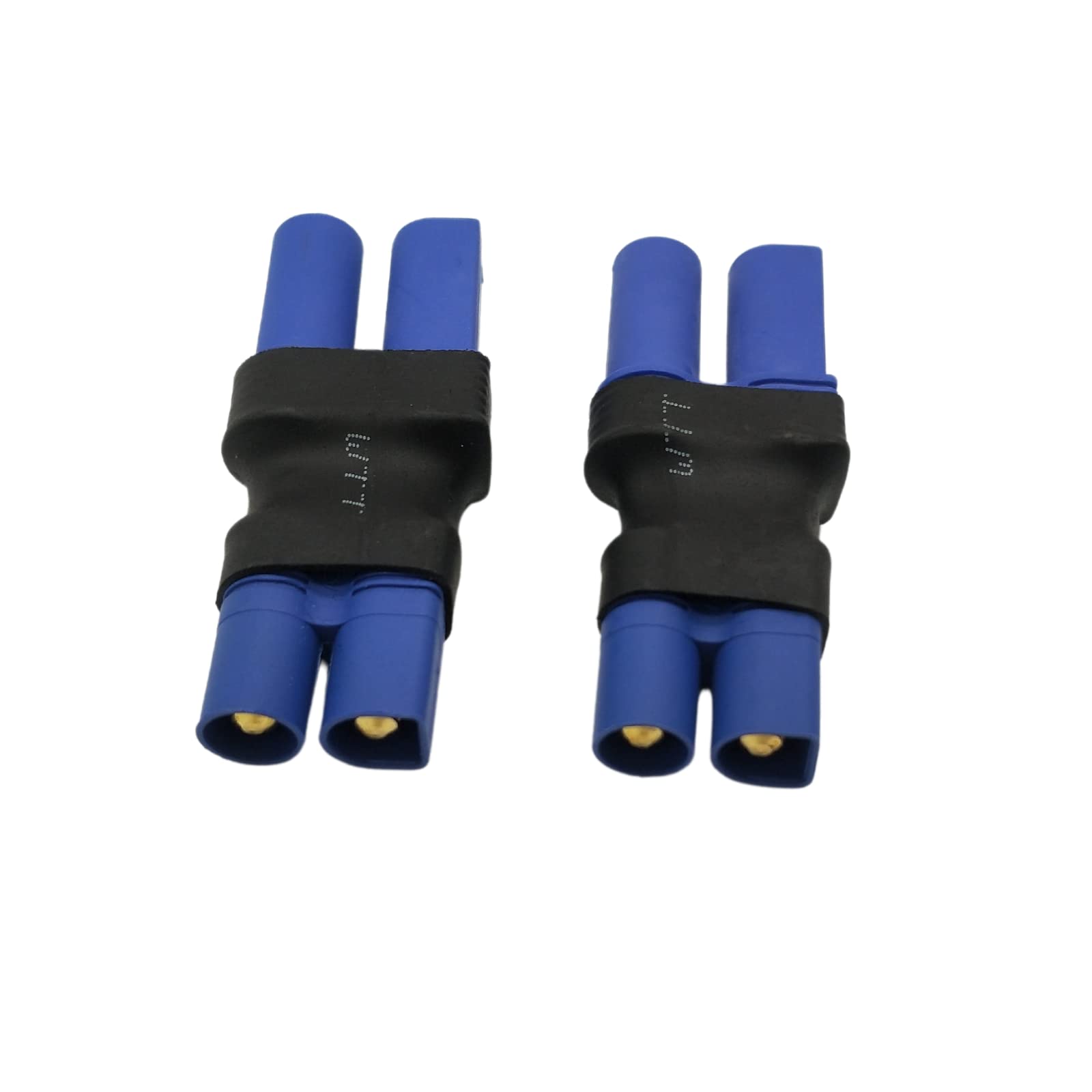 4 Piezas EC3 a EC5 Adaptador RC Macho Hembra Conector para RC Lipo Batería (EC3 Macho a EC5 Hembra)