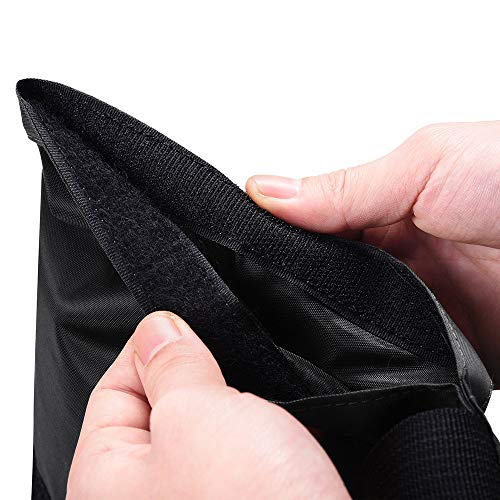 Yescom Weight Sand Bag Oxford + Pu Coating For Outdoor Pop Up Canopy Instant Tent Gazebo Shelter Black (Pack Of 4) #TOP1