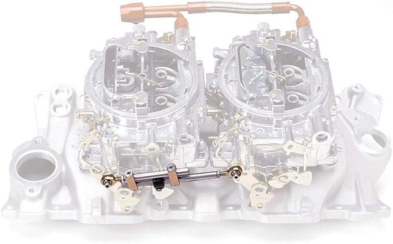 Kit de mecanismo de acelerador Edelbrock 7094 para carburadores em linha – 1 unidade