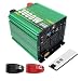 Yinleader 3000W /6000W Pure Sine Wave Power Inverter, 12V DC to 230V 240V AC Converter with 3 UK 3-Pin Sockets, Smart LCD Display & Remote, Heavy Duty for Campervan, Motorhome, Lorry & Off-Grid