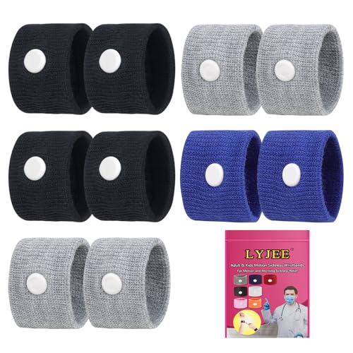 LYJEE Motion Sickness Acupressure Bracelets