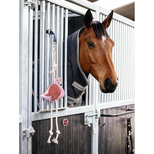 Jouet 3D pour chevaux LeMieux flamant rose pour apaiser les chevaux stressés - 6