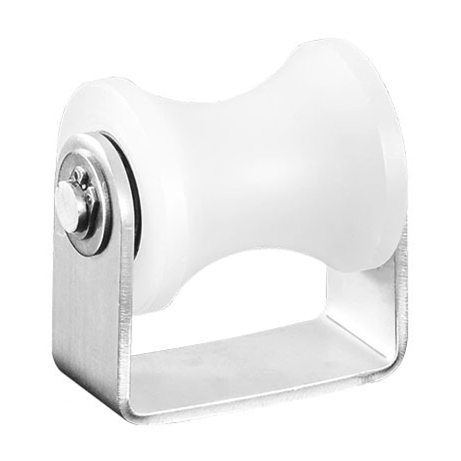 80kg Load Bearing U Grooves Nylon Rollers for Smooth Gliding Window Door Systems Resistant Rollers U Grooves Nylon Roller