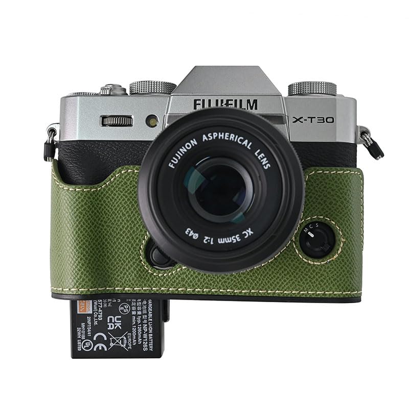 Funda semirígida de cuero PU para cámara Fujifilm XT30 III miniatura 5