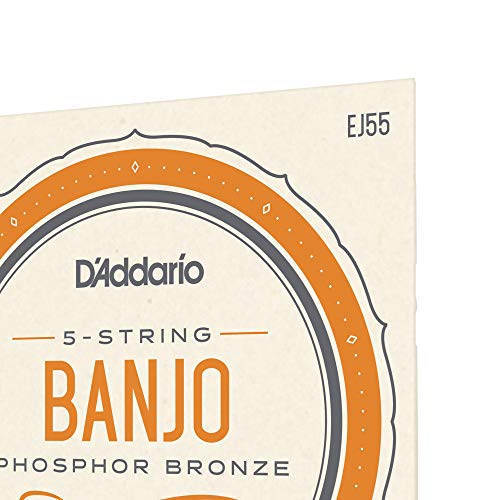 D’Addario J55 Jeu de corde pour Banjo - Les Beatles, Paul McCartney, John Lennon, RIngo Starr, George Harrison D'Addario J55 Jeu de corde pour Banjo – Image 5