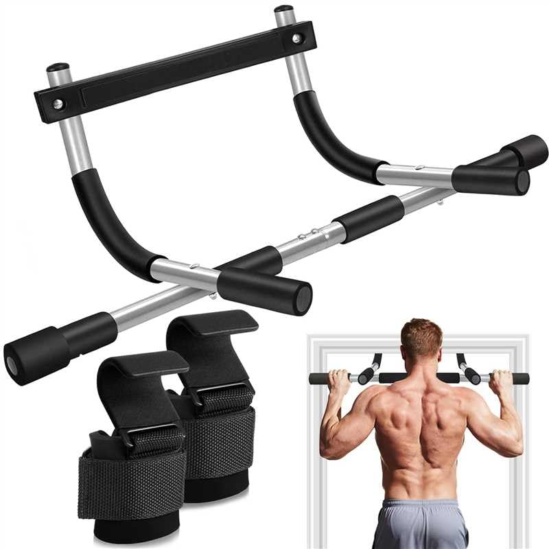 Pull Up Bar for Doorway Upgrade Chin up Bar for Doorway Without Screws Weight Lifting Hooks Pair Weightlifting