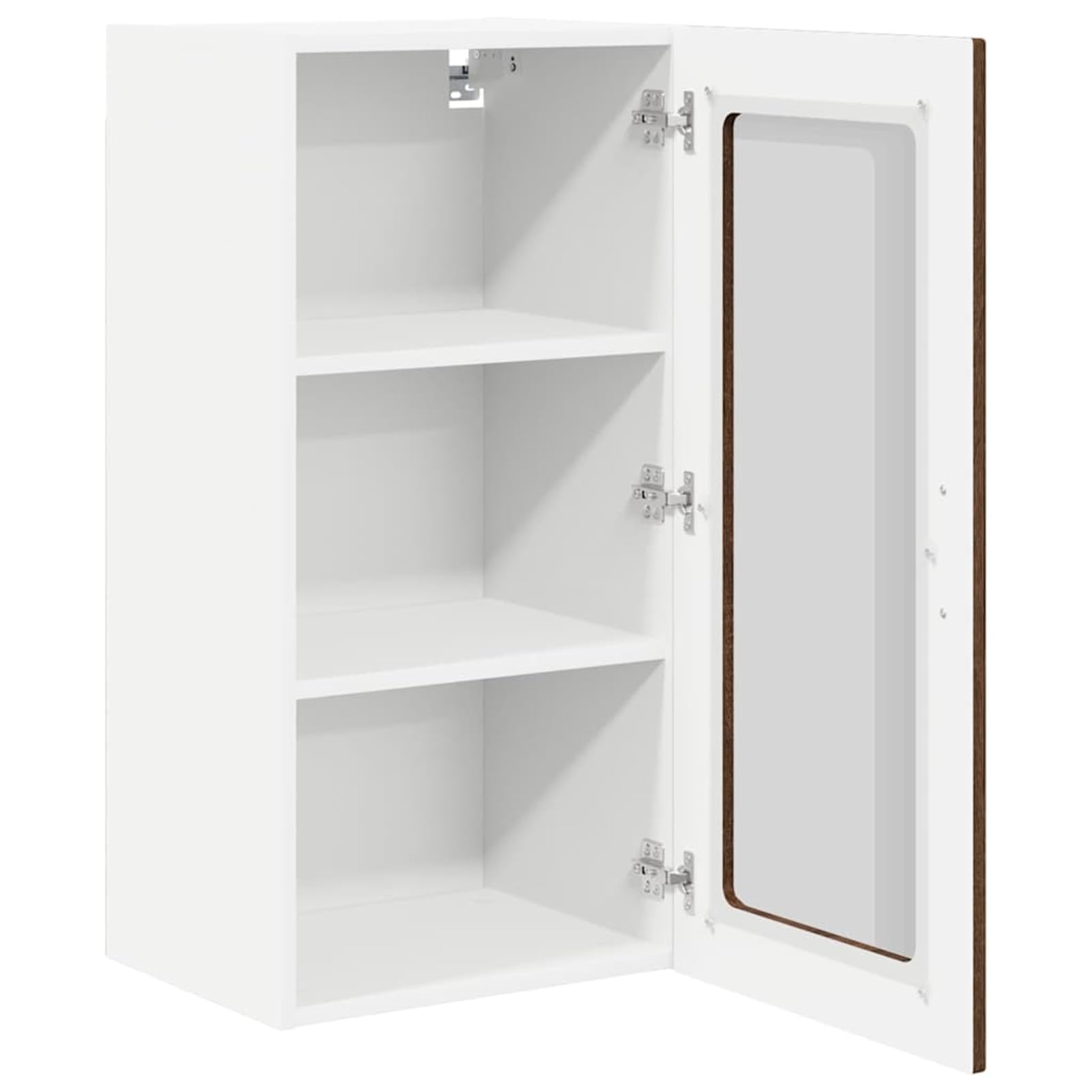 Homgoday Holz-Küchenschrank Modern Design Eichen-Optik Innennutzung - Stauraum für Küche Model885350