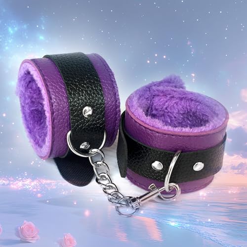 Purple Adult Bondage 10 Piece Set Gear Accessories and Sex Restraints - Image 3
