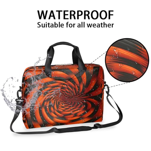Maletín para laptop 15.6-16 pulgadas con patrón 3D resistente al agua miniatura 3
