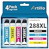 Cartuchos de tinta remanufacturados de repuesto para Epson 288 cartuchos de tinta 288XL T288 T288XL para impresora Epson Expression XP-446 XP-440 XP-434 XP-430 XP-340 XP-330 (negro cian magenta