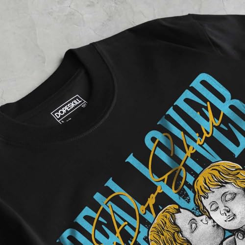 Image of DopeSkill Graphic Tee Streetwear Hip Hop Hypebeast Street Style Unisex T-Shirt Sneaker Colour Matching Shirts Real Lover