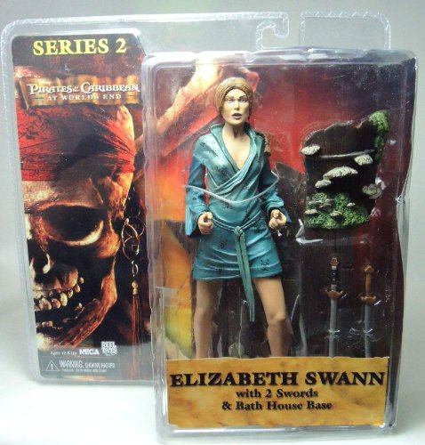 NECA Pirates of the Caribbean At World's End Series 2 Elizabeth Swann Action Figure