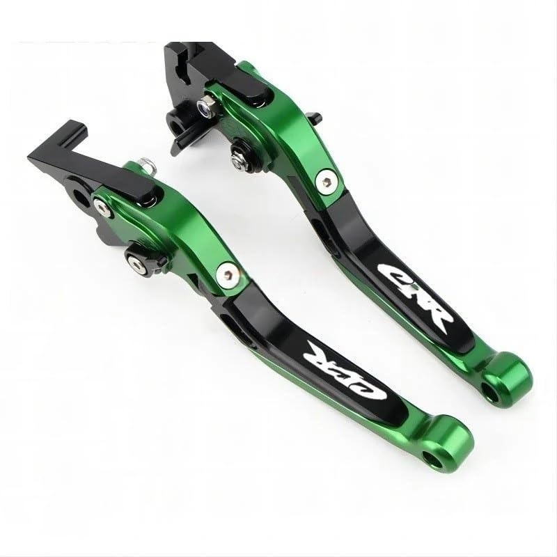 Leviers de frein moto CBR900RR en alliage usiné avec système pliable haute précision