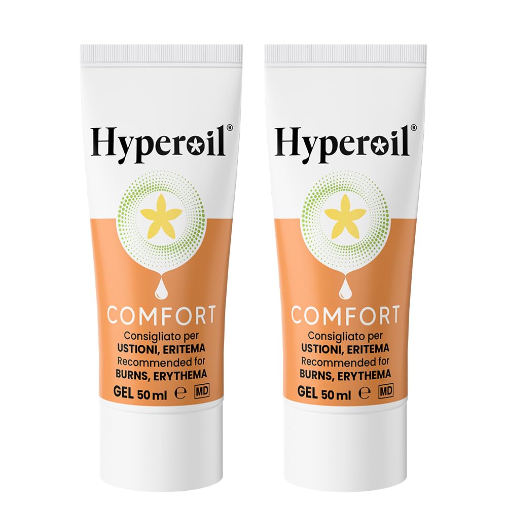 HYPEROIL TUBO GEL 50ml USTIONI Dispositivo medico CE - Confezione risparmio 2 pezzi