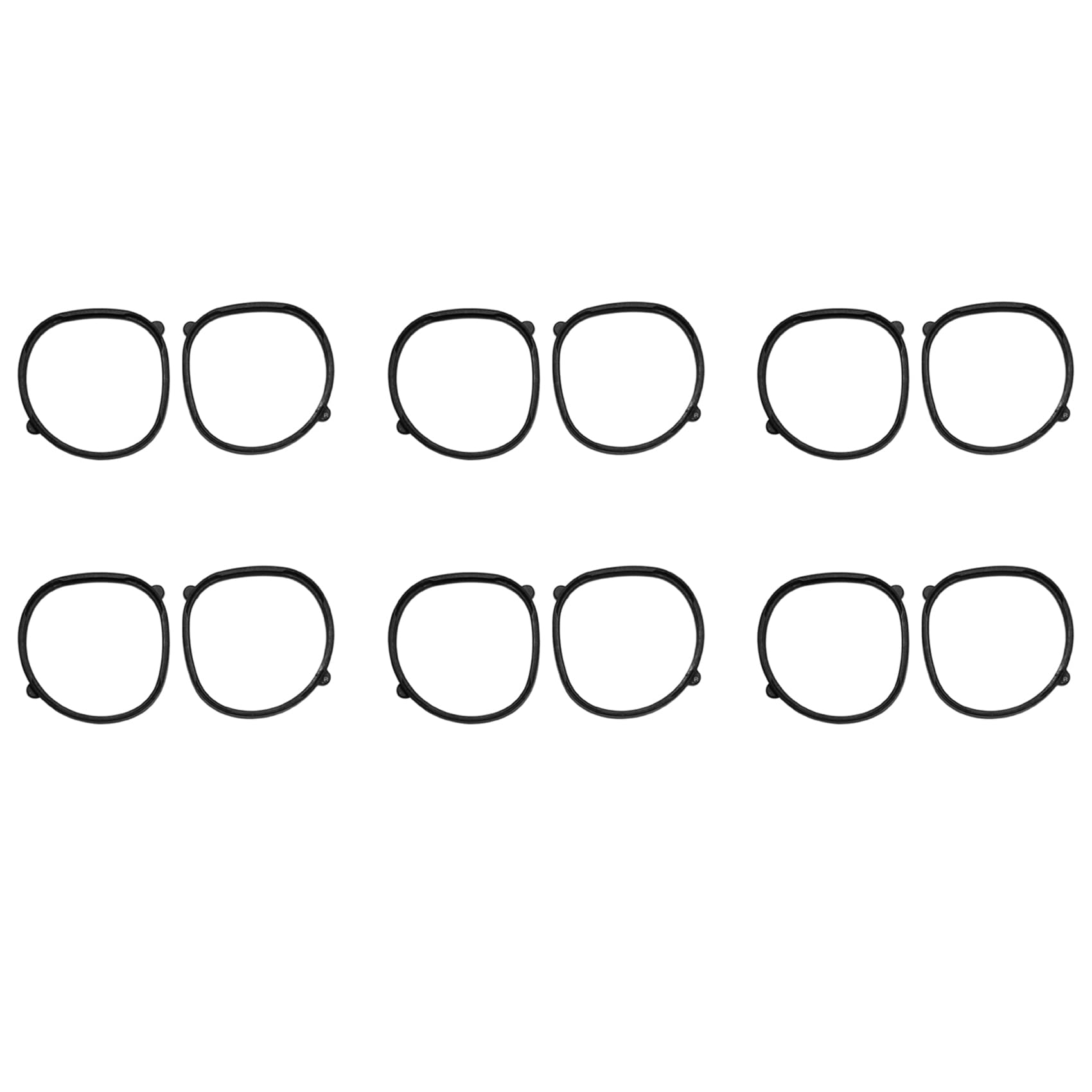 12 x Brillenglasrahmen, magnetisch, Demontage, Clip, Schutz der Linse für VR-Brille (ohne Linse)