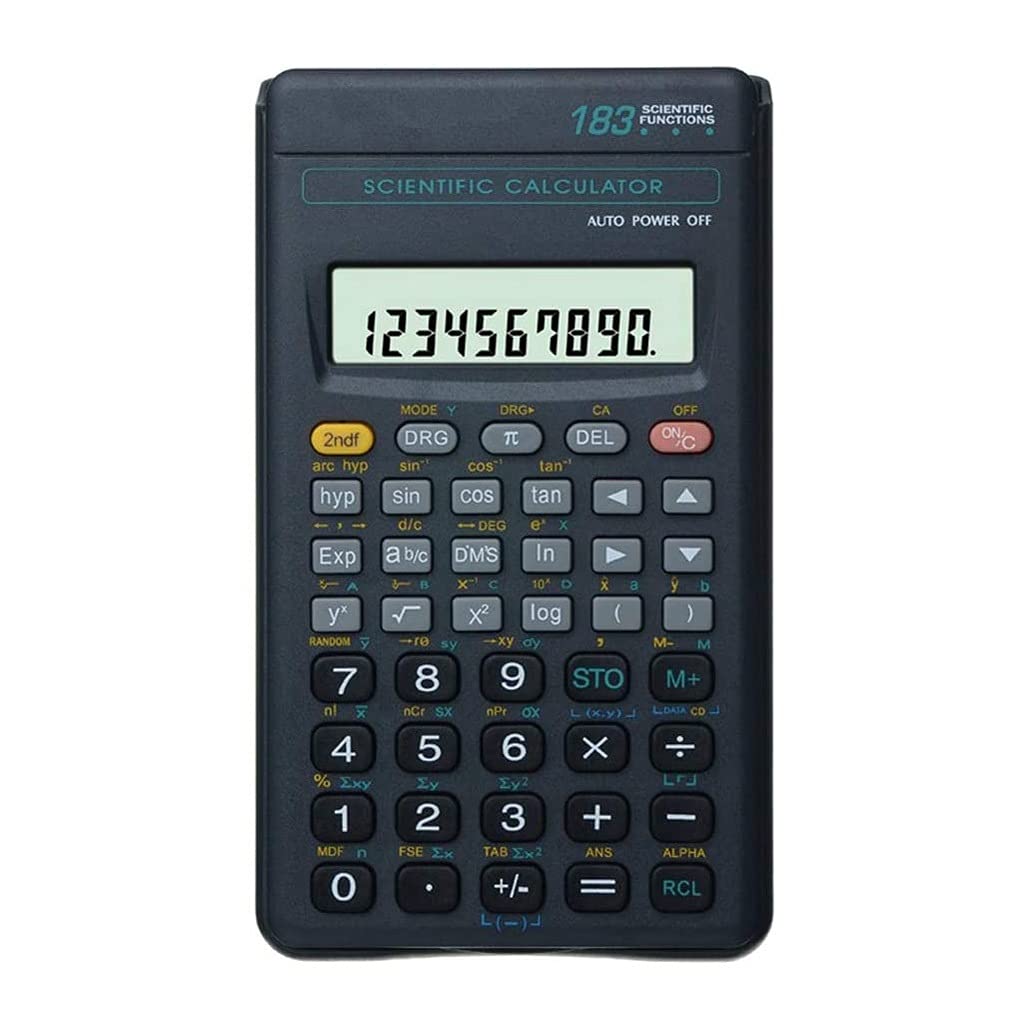 JFDBGU Portatile Calcolatrice scientifica Cancelleria Scuola SCUOLE di Ufficio Multifunzione Scuola di SCUOLE SCUOLE Strumento SCORTORYER