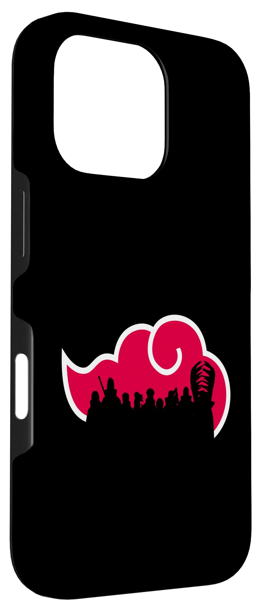 Amazon.com: Naruto Shippuden Akatsuki Silhouette Anime Case for
