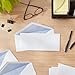 Amazon Basics #10 Security Tinted Business Gummed Envelopes, Moisture Sealed, 4-1/8 x 9-1/2 Inch, Pack of 500, One Size, White