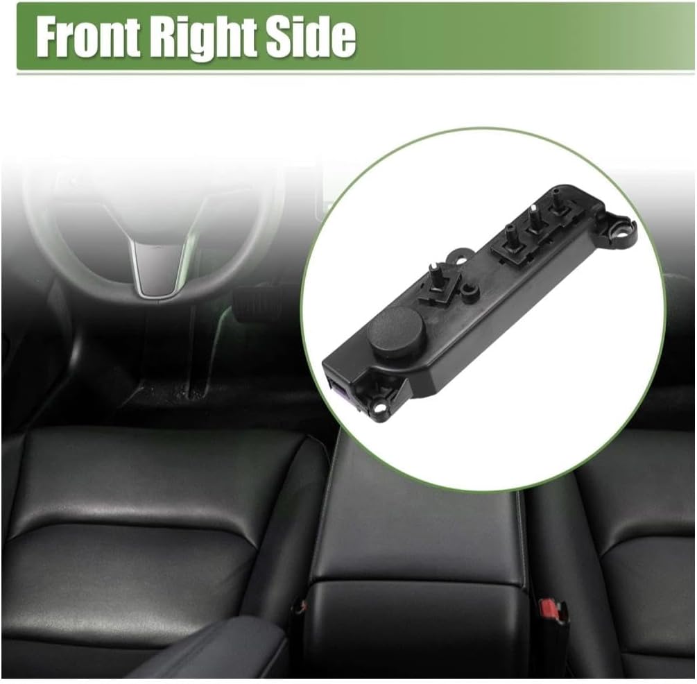 Front Right Side Power Seat Switch Control 1098530 109853000F Replacement for Tesla for Model 3 Y 2017-2022