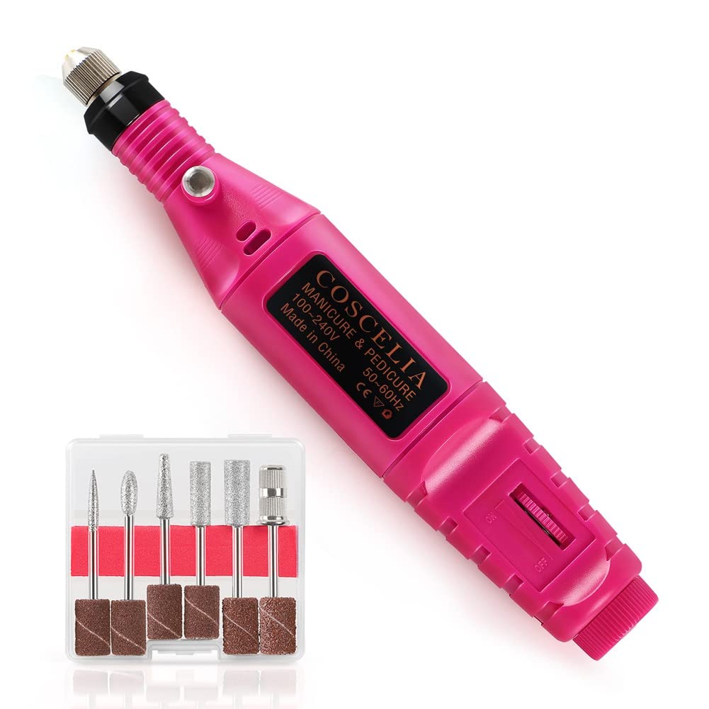 COSCELIA Portable Mini Nail Drill Professional Electric