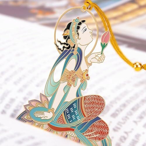 Marque-page de style chinois en métal pour protéger et marquer vos pages