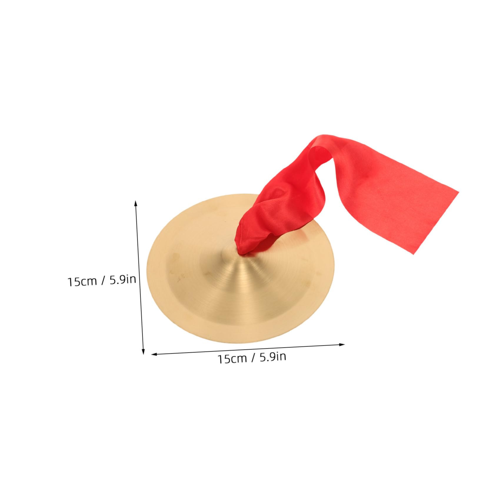 GALPADA Small Cymbals for Durable Hand Percussion Instruments for Music Exploration for Belly Dancing and Fun Music Play of Safe Musical