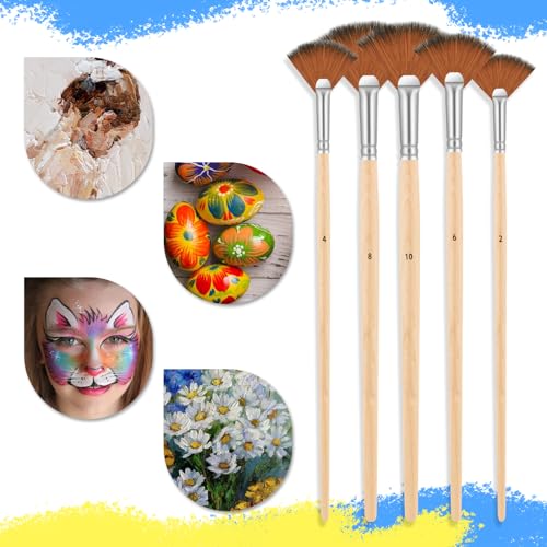 Dimeho 578616_1_YSNAUWVC Fan Brush For Painting thumb #6