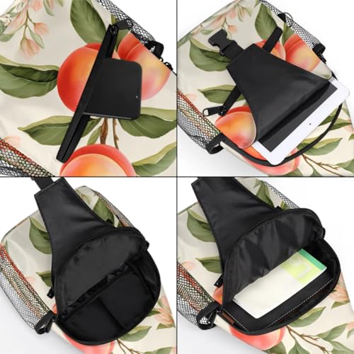 Bolso tipo sling unisex de poliéster 7.9x3.5x14.2 in miniatura 6