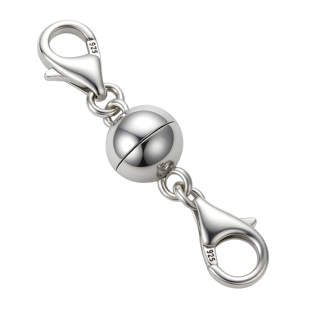 Lot De 4 Fermoirs En Argent Sterling 925 - Pour Bijoux Et Porte-clés - Neuf