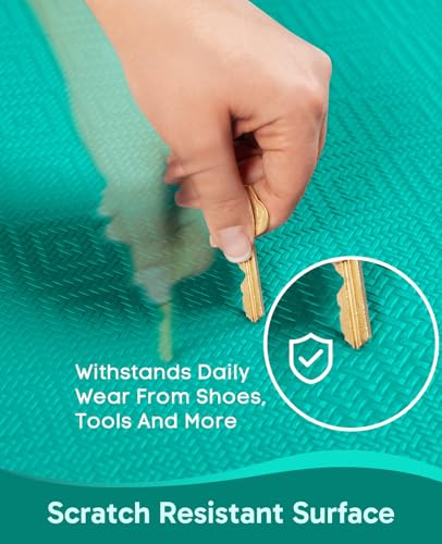 Image of Ophanie Kitchen mats for Floor, 3 /4 inch Thick, Kitchen Rugs, 20x48 Anti Fatigue Standing Cushioned Mat,Waterproof,Comfort Ergonomic mat for Office, Home,Sink with 99+ Pairs of Anti-Slip Bottom Ridges