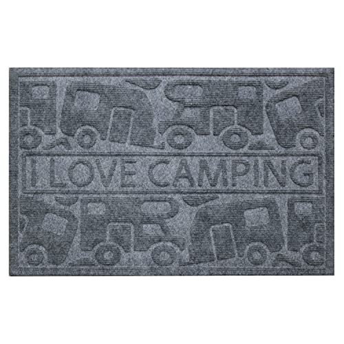 By Just4camper - Tapis d'intérieur pour Camping-Car Modèle - I Love Camping