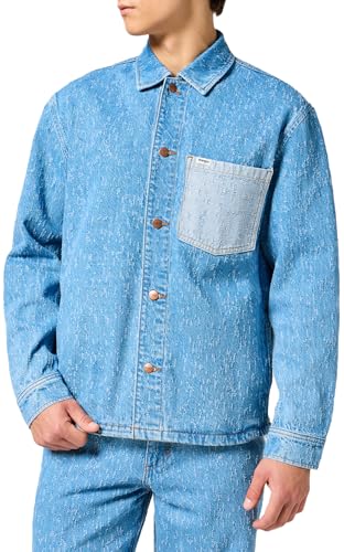 Veste Wrangler Novak Chore Jacket All Fired en taille M idéale pour vos sorties citadines
