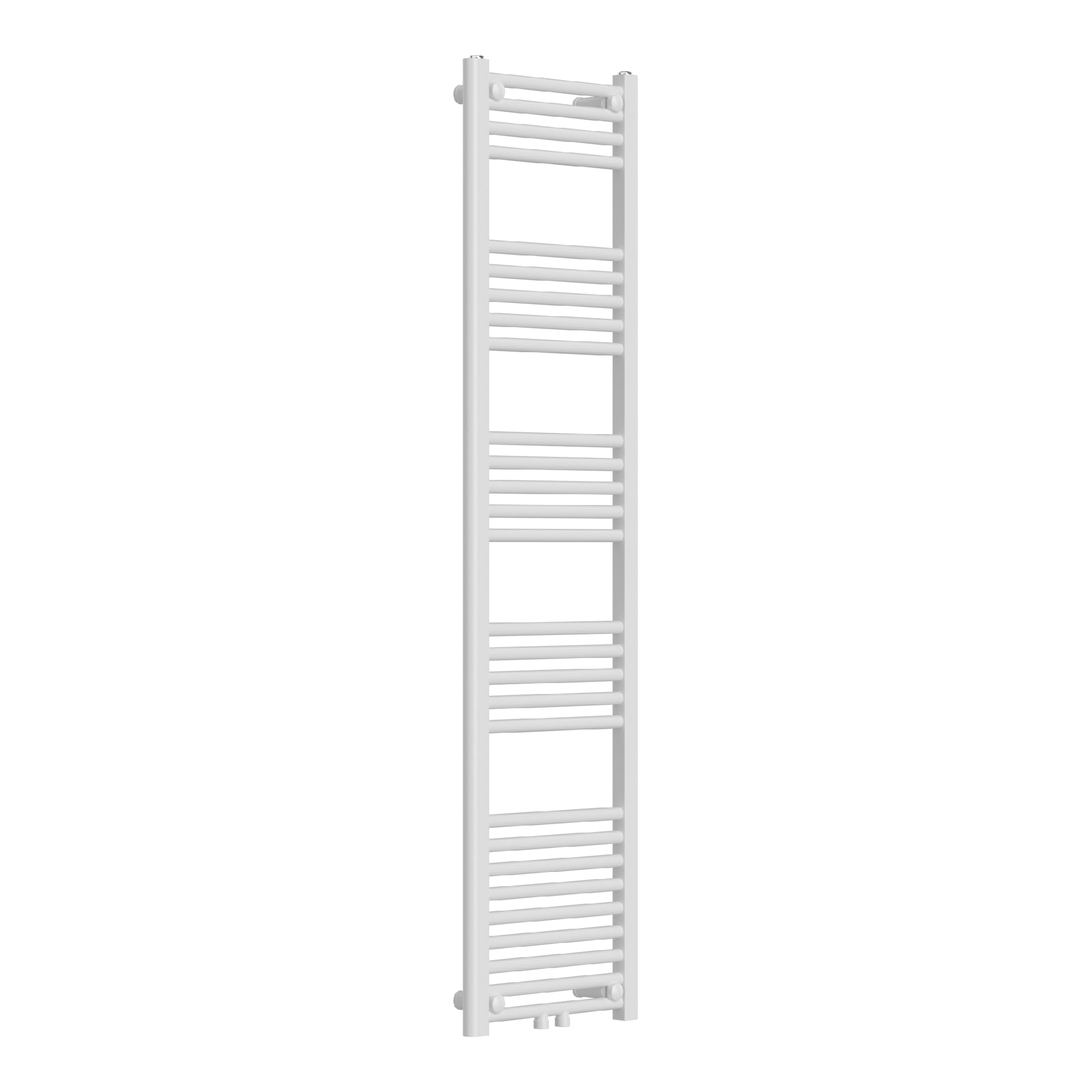 [neu.haus] Scalda Asciugamani da Parete per Bagno Radiatore Scaldasalviette ad Acqua Calda160 x 40 cm Attacco Basso Centrale - Bianco