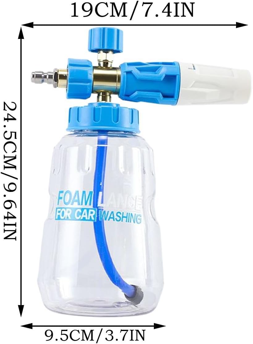 Foam Sprayer Car Wash Hand Garden Pump Sprayer 1L image 5