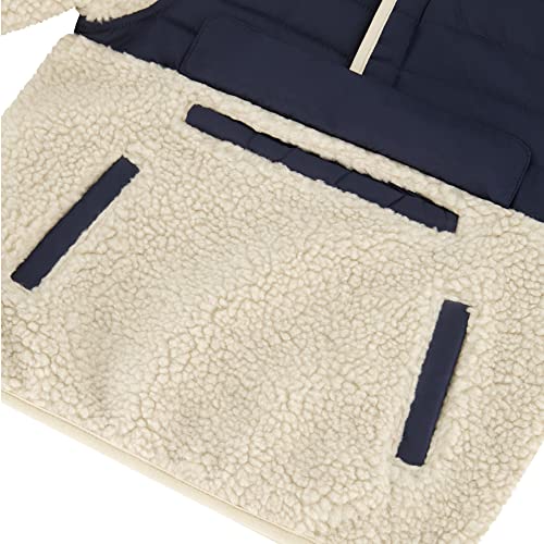 Image of LONDON FOG Boys' Hooded Pull on Winter Coat, Soft Fleece and Puffer Jacket