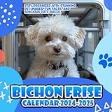  Bichon Frise Calendar 2024 2025