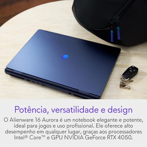 Notebook Gamer Alienware 16" com RTX 4050