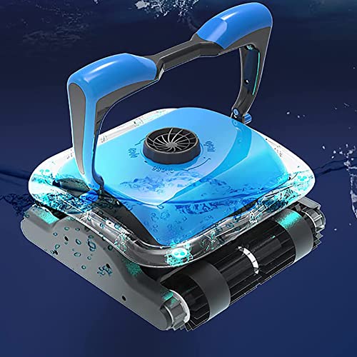 Robot Limpiafondos Automático Para Piscinas, Limpiafondos Con Cable Para Piscinas, Aspirador Para Piscinas Con Trepador De Paredes, Dos Cestas De Filtro Más Grandes Y Cable Flotante De 18 M, Fácil Robot Limpiafondos Automático Para Piscinas, Limpiafondos Con Cable Para Piscinas, Aspirador Para Piscinas Con Trepador De Paredes, Dos Cestas De Filtro Más Grandes Y Cable Flotante De 18 M, Fácil