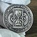 Memento Mori Memento Vivere Motivational Challenge Coin for Embracing Life and Remembering Mortality (Single Coin)