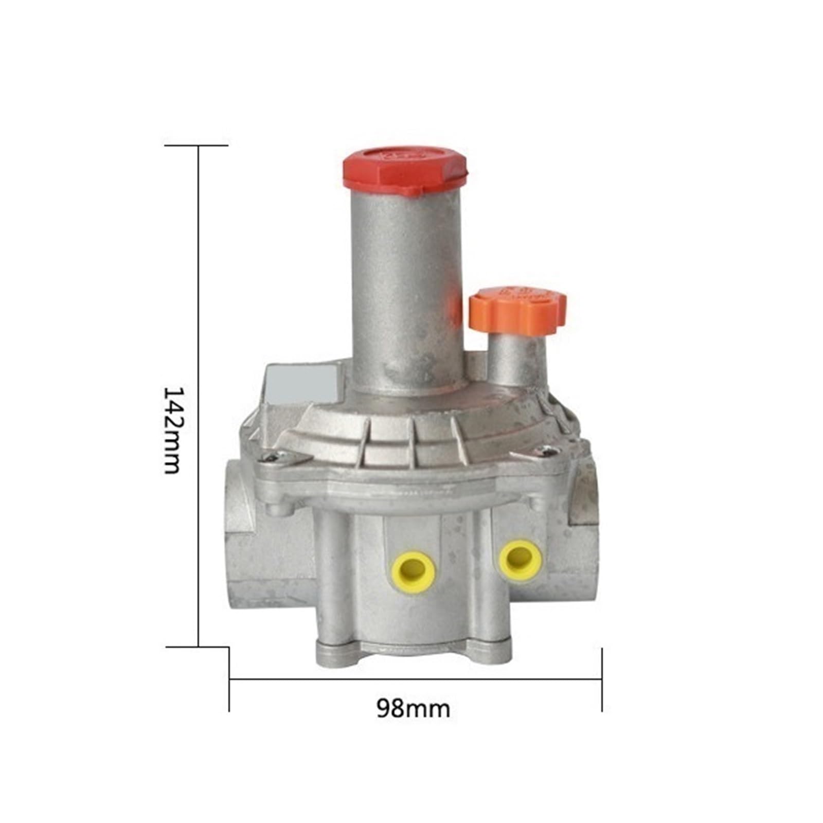 Riduttore di Pressione Industriale FMF31061 DN15, Resistenza alla Pressione 1 Bar, Portata 10-15 m3/h, Pressione in Uscita 6-15 kpa, regolatore di Pressione del Tubo con Filtro